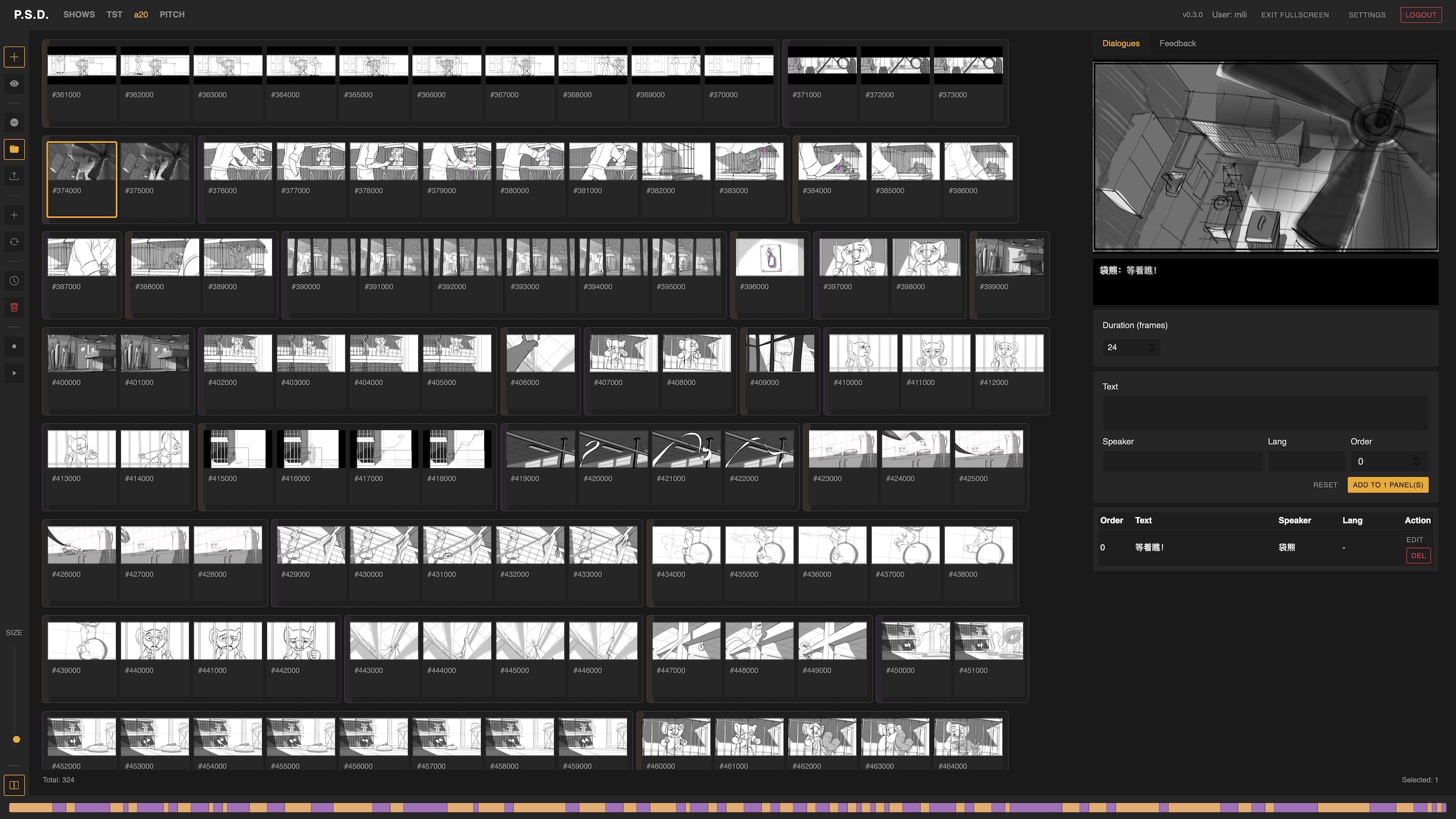 PSD Dashboard Preview